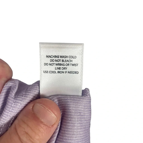 NWT Altar’d State Tatia Faux Wrap Ribbed Bodycon Dress in Lavender Size XS - Picture 8 of 11